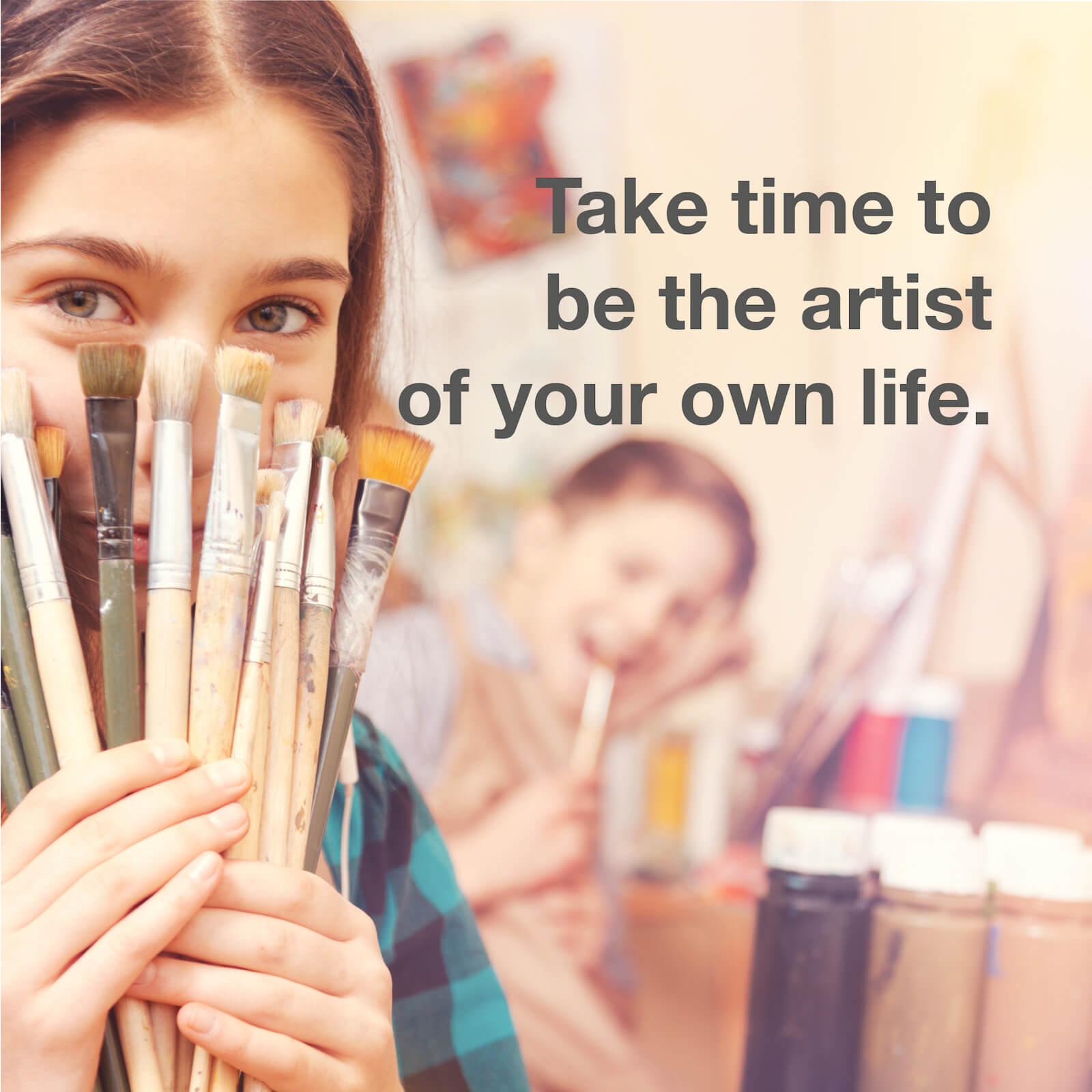 You are the desinger of your own future. Be creative.